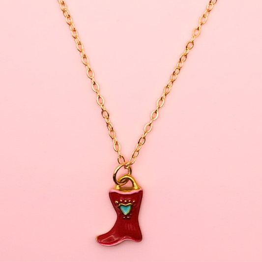 Kickin Hearts Necklace