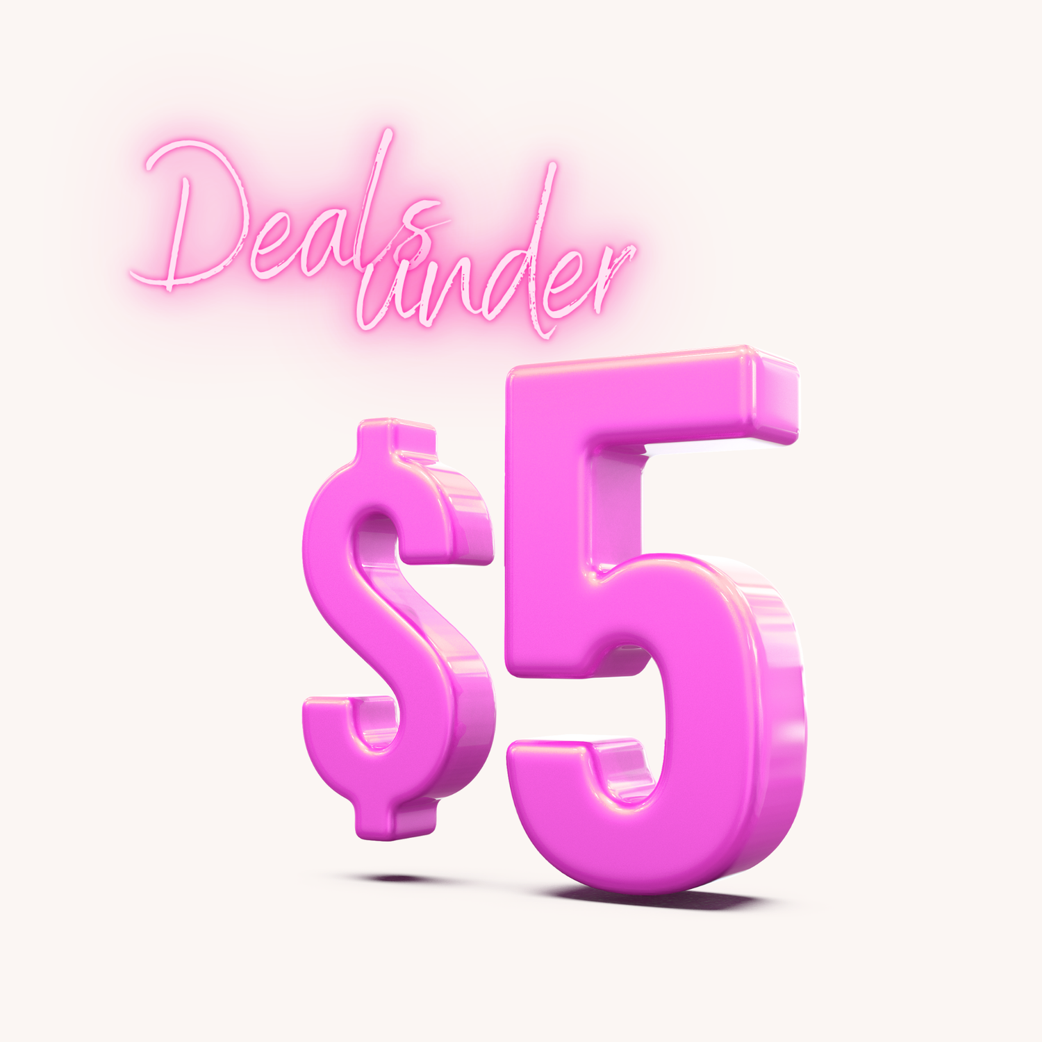 Shop deals under $5