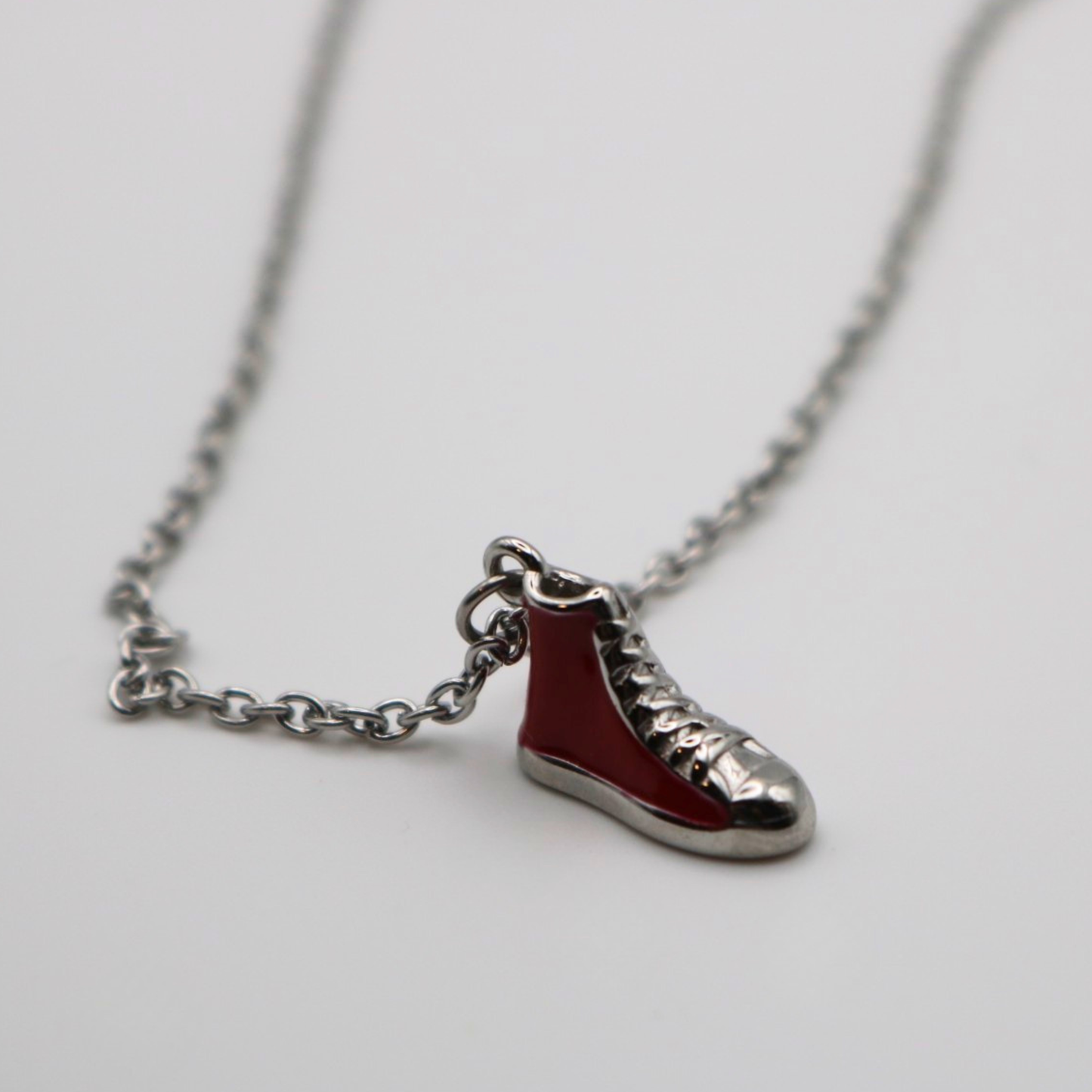 Run It Back Silver Necklace