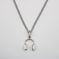 Beat Drop Silver Necklace