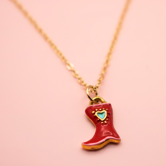 Kickin Hearts Necklace