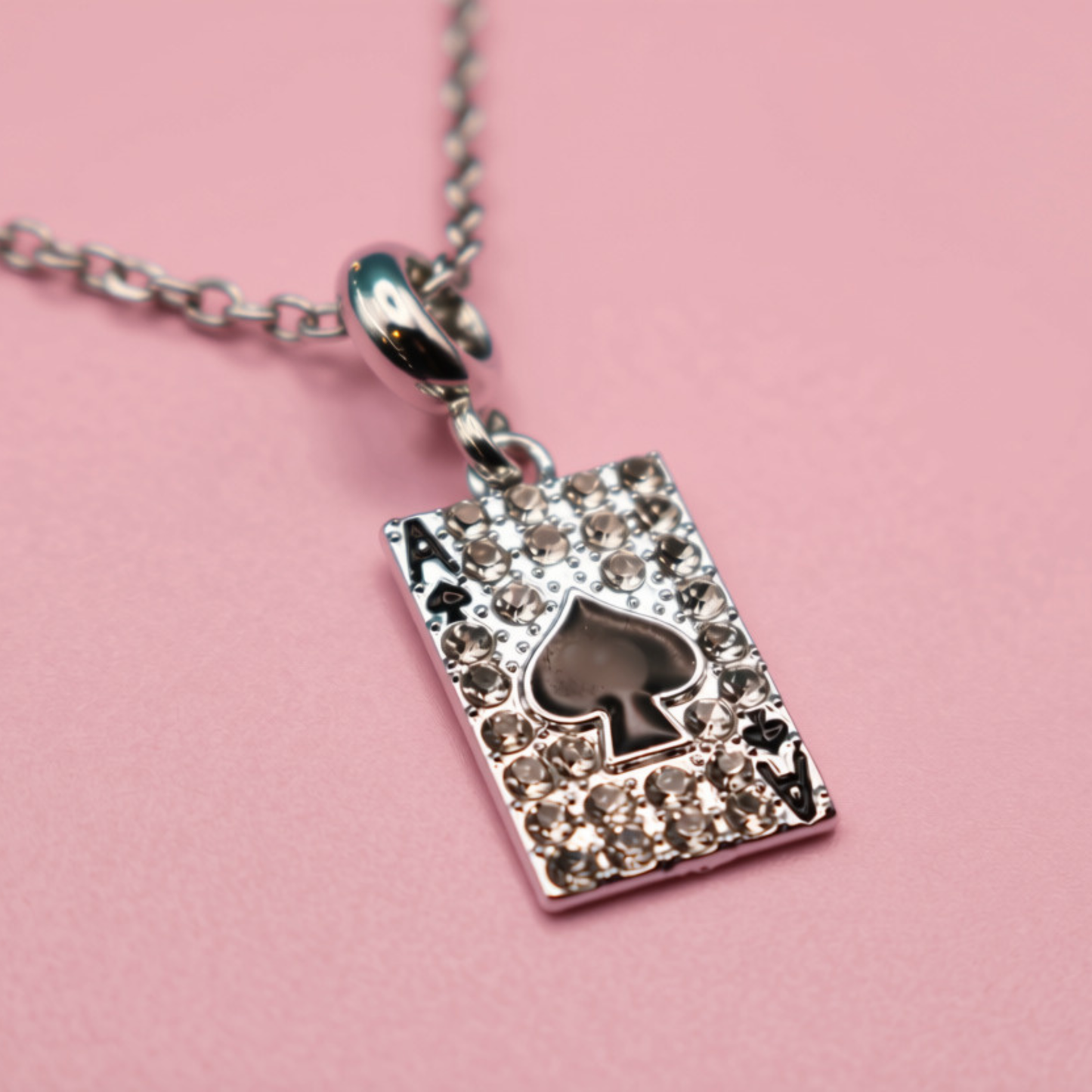 Ace of Spades Necklace