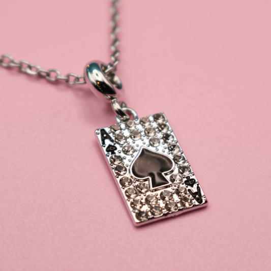 Ace of Spades Necklace