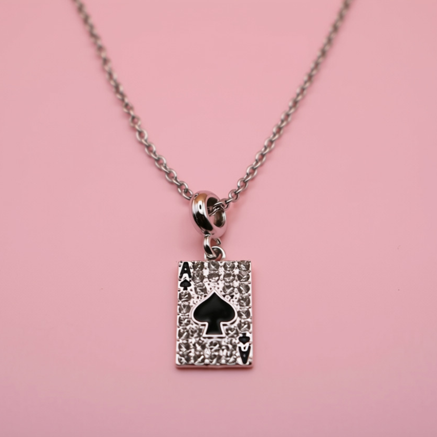 Ace of Spades Necklace